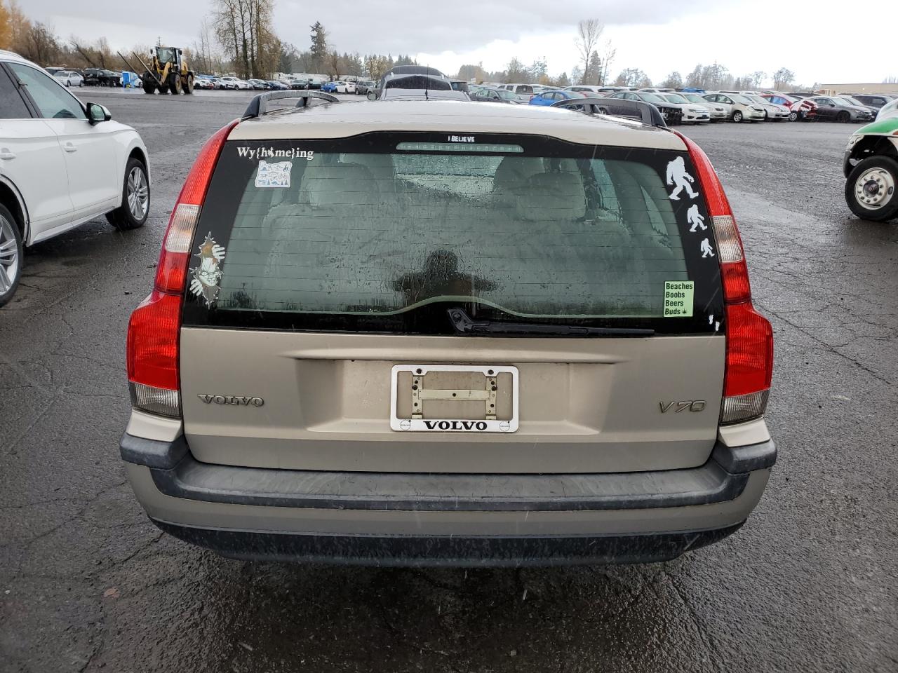 2004 Volvo V70 VIN YV1SW61T742410799 Copart auction photo, front end damage thumbnail 6