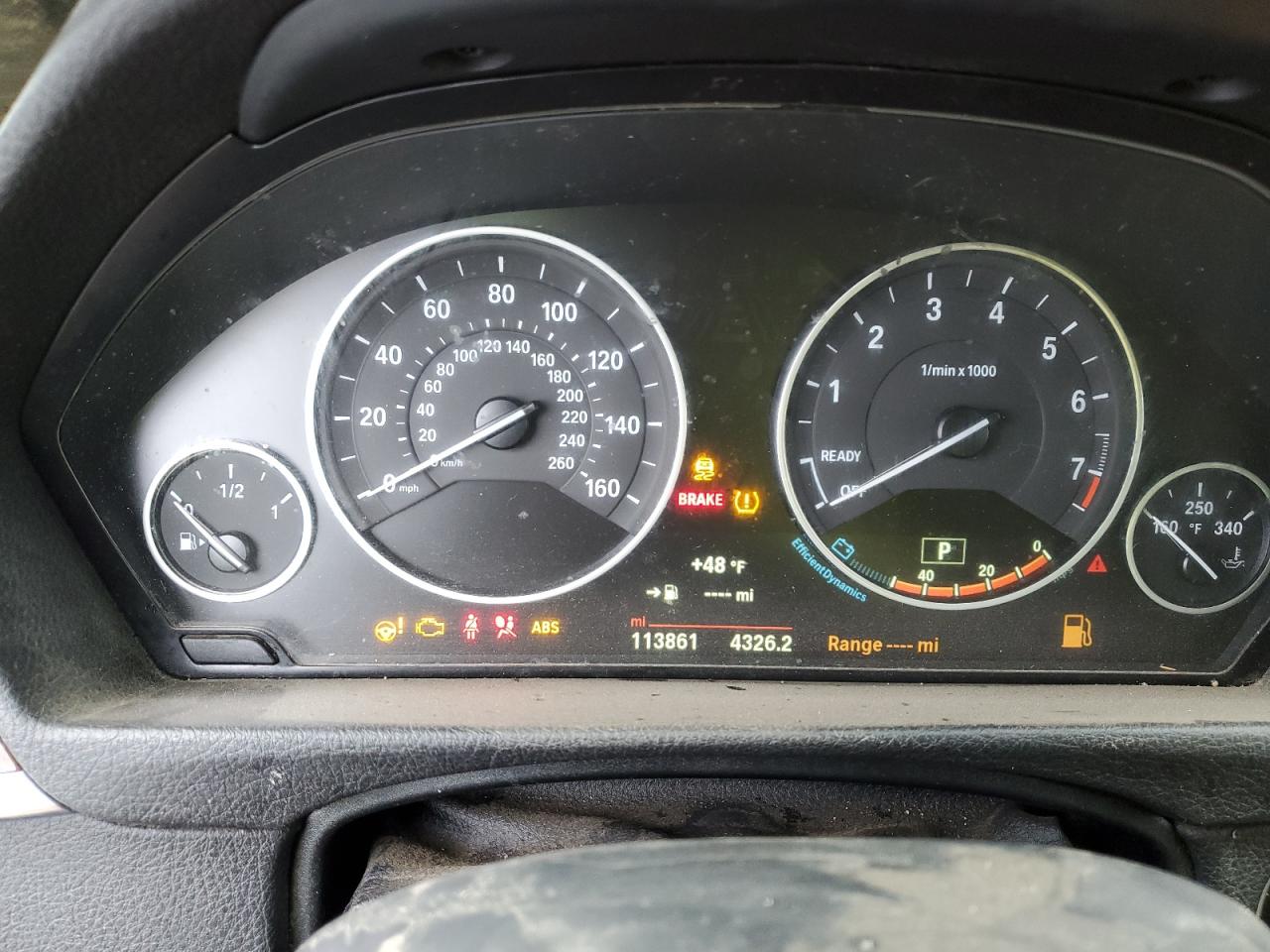 2015 BMW 3er VIN WBA3A5G5XFNS87509 Copart auction photo, front end damage thumbnail 9