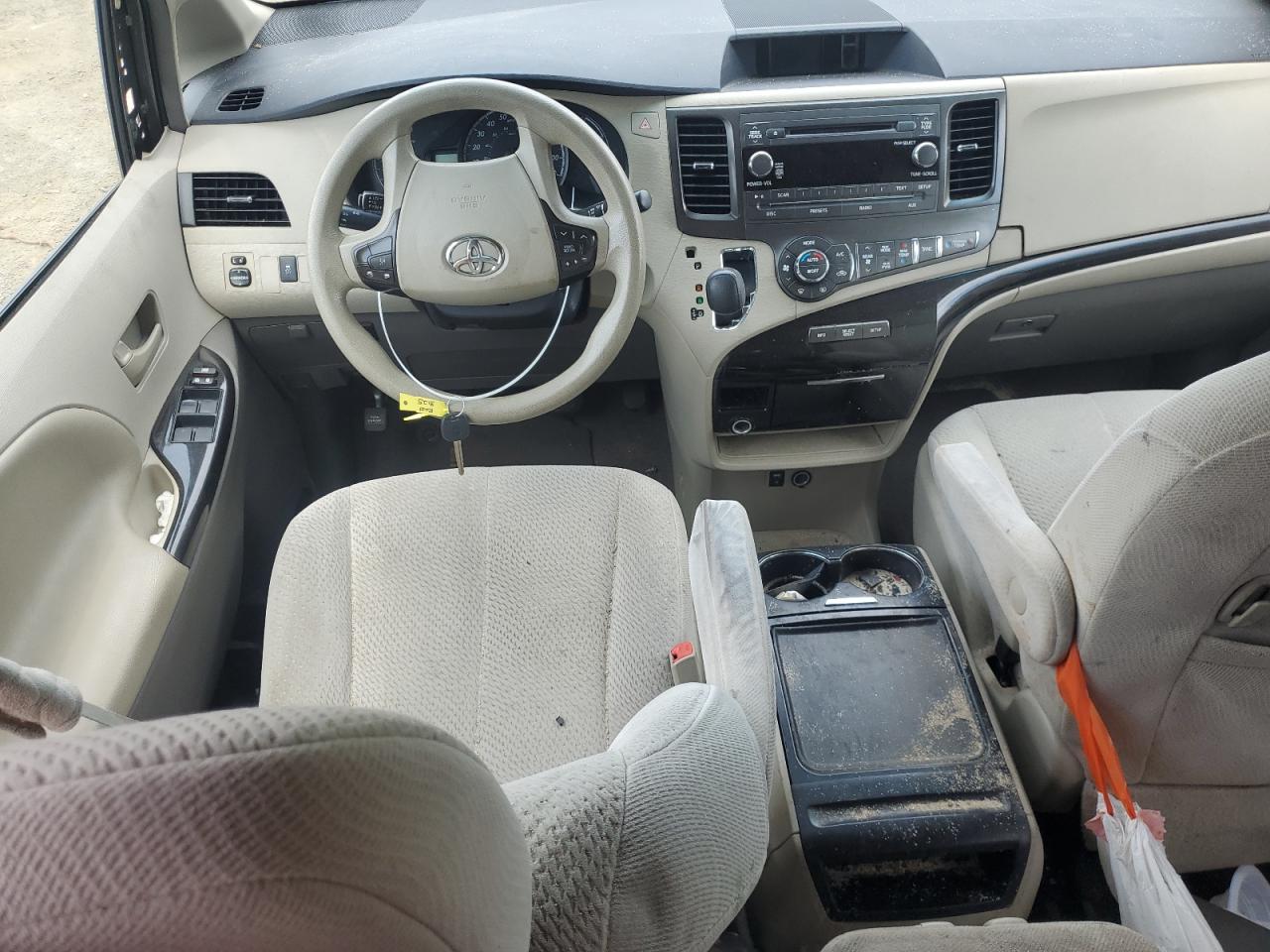 2014 Toyota Sienna VIN 5TDKK3DC5ES501270 Copart auction photo, rear end damage thumbnail 8