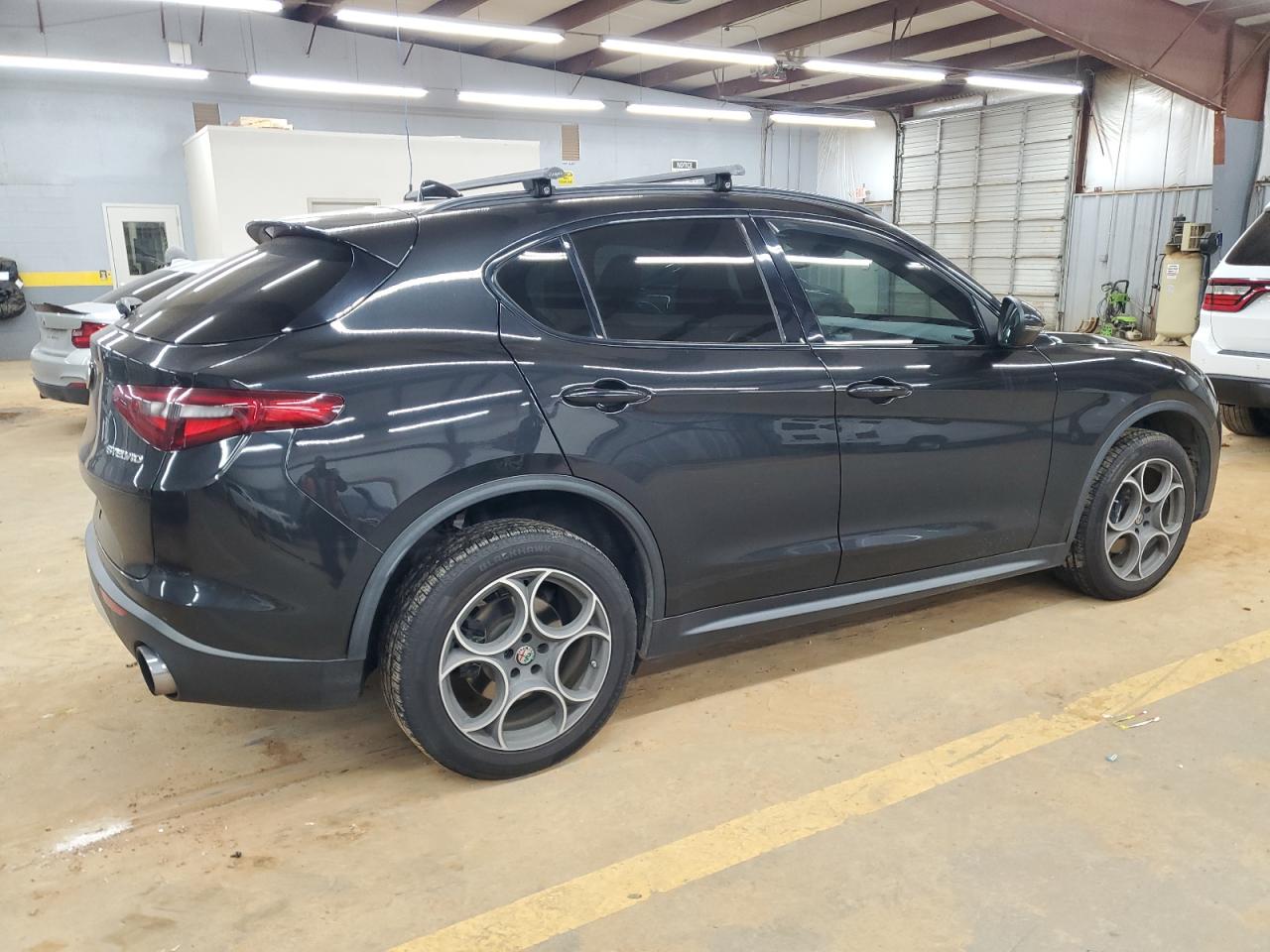 2018 Alfa Romeo Stelvio VIN ZASFAKPN8J7B63421 Copart auction photo, front end damage thumbnail 3