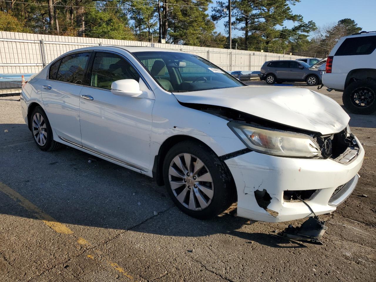2015 Honda Accord VIN 1HGCR3F89FA012508 Copart auction photo, front end damage thumbnail 4