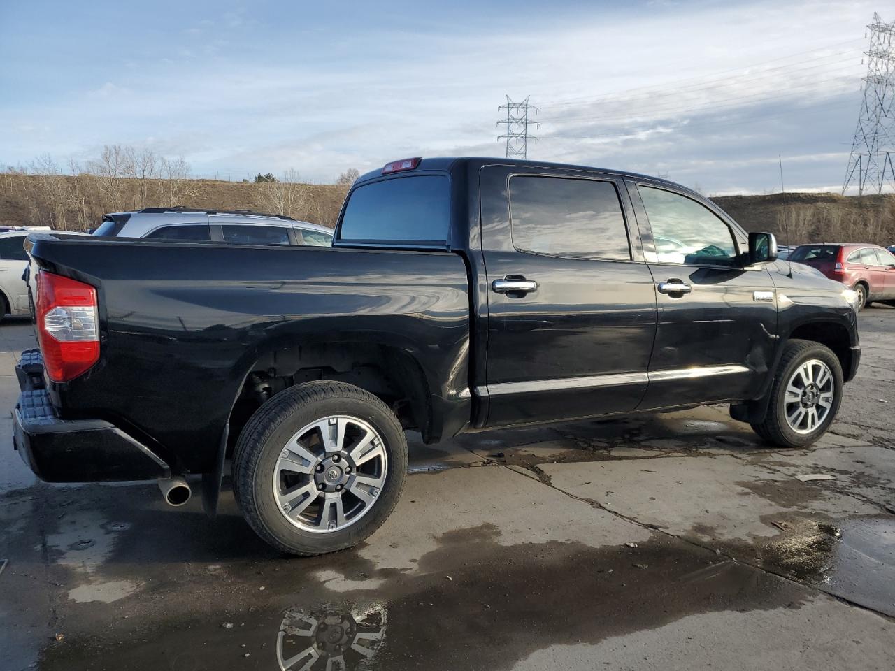 2019 Toyota Tundra VIN 5TFAY5F16KX823634 Copart auction photo, rear end damage thumbnail 3