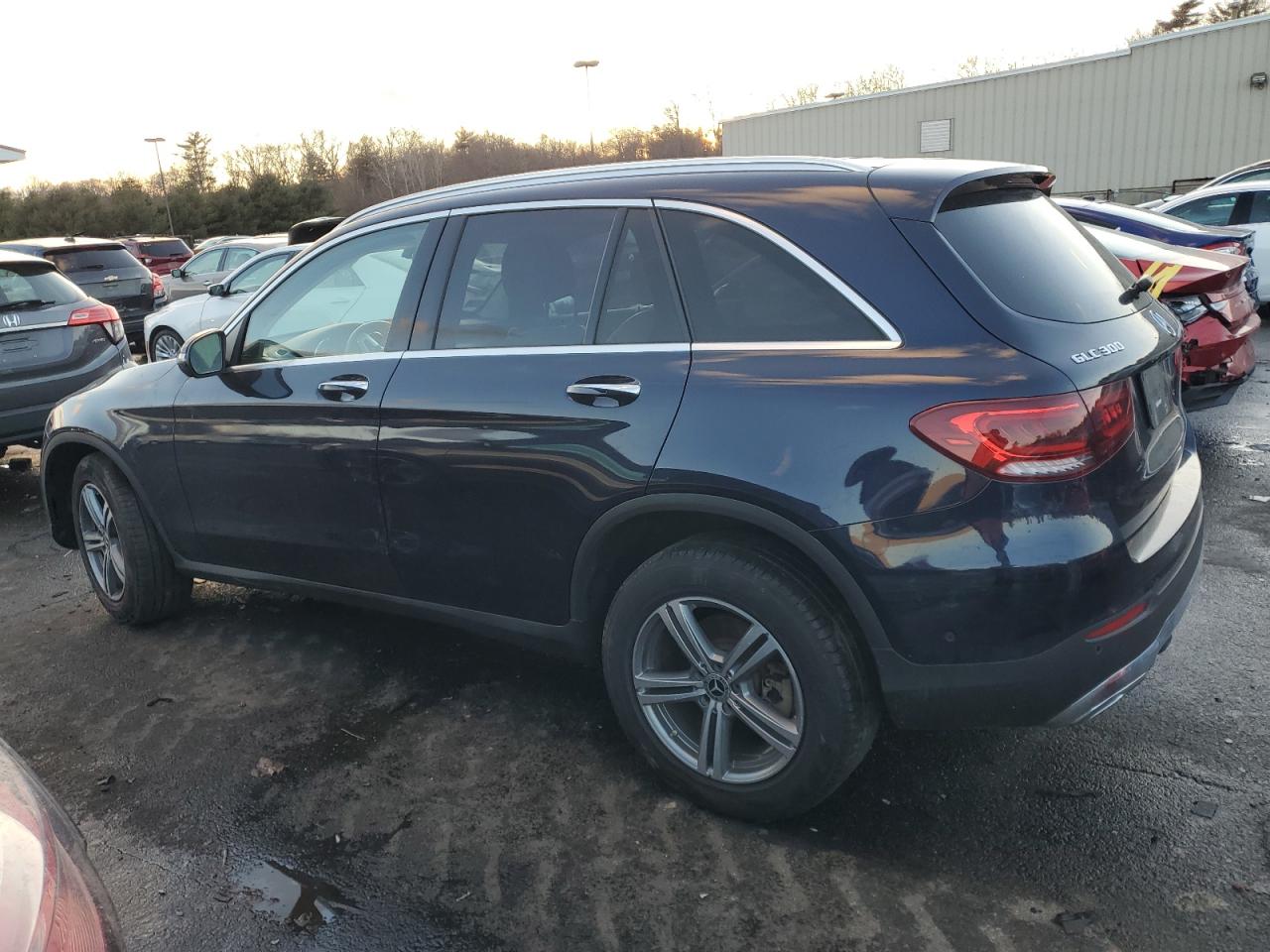2021 Mercedes-Benz GLC VIN W1N0G8EB2MF904514 Copart auction photo, front end / side damage thumbnail 2