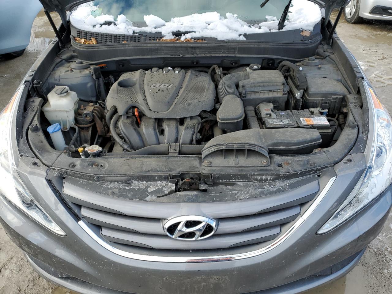 2014 Hyundai Sonata VIN 5NPEB4AC1EH882600 Copart auction photo, rear end damage thumbnail 11