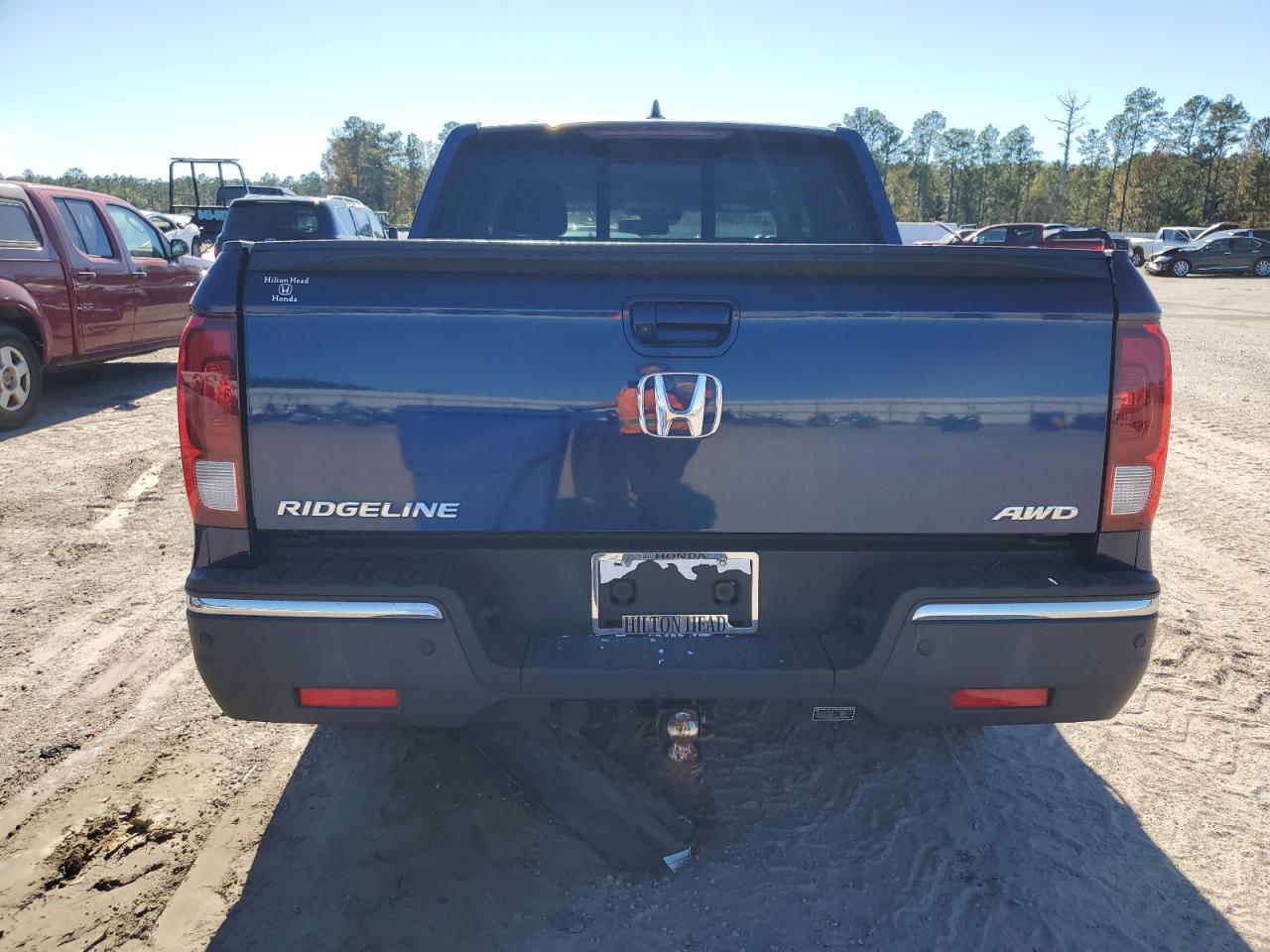 2020 Honda Ridgeline VIN 5FPYK3F71LB015025 Copart auction photo, front end damage thumbnail 6