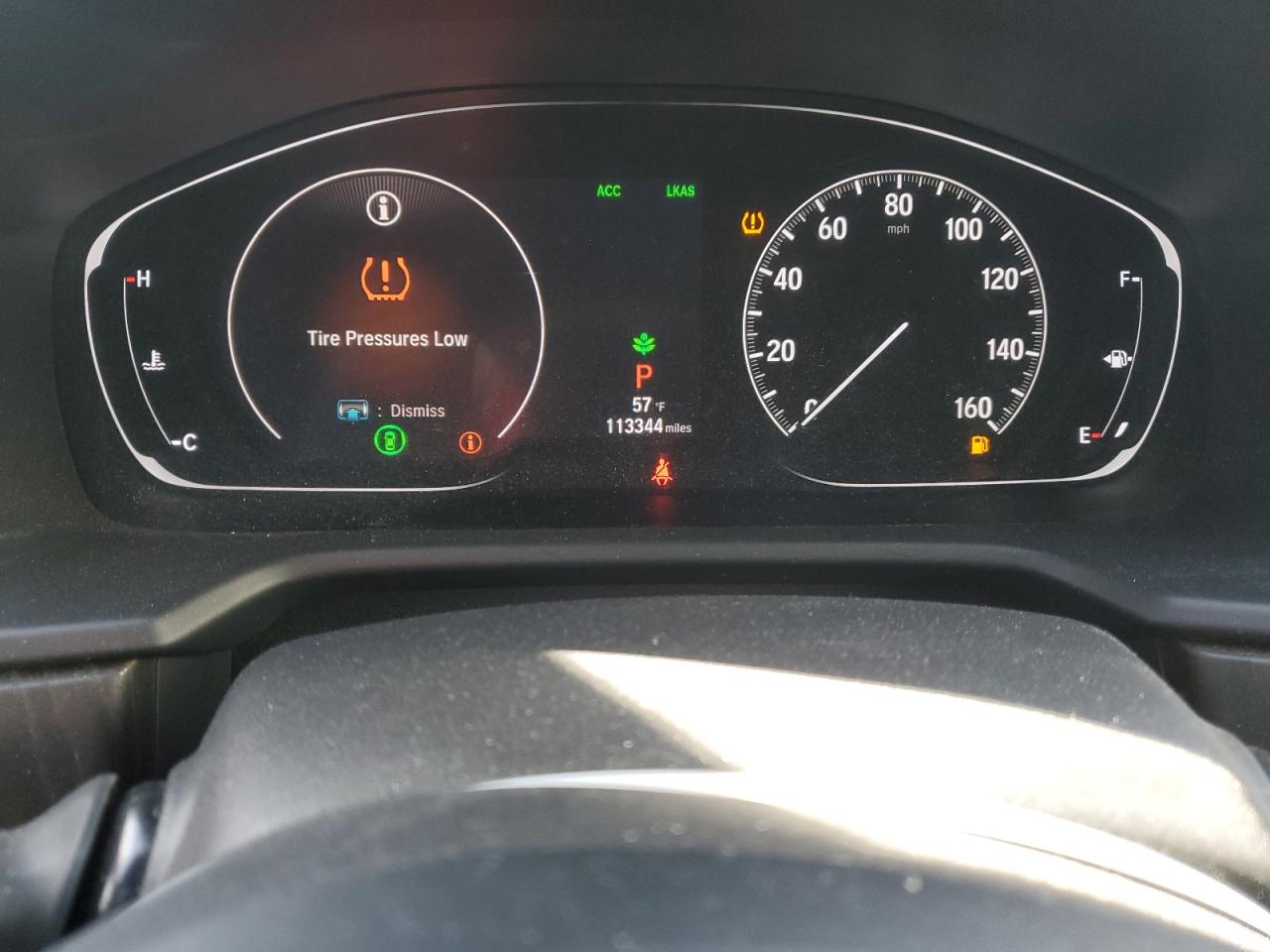 2018 Honda Accord VIN 1HGCV1F50JA058453 Copart auction photo, all over damage thumbnail 9