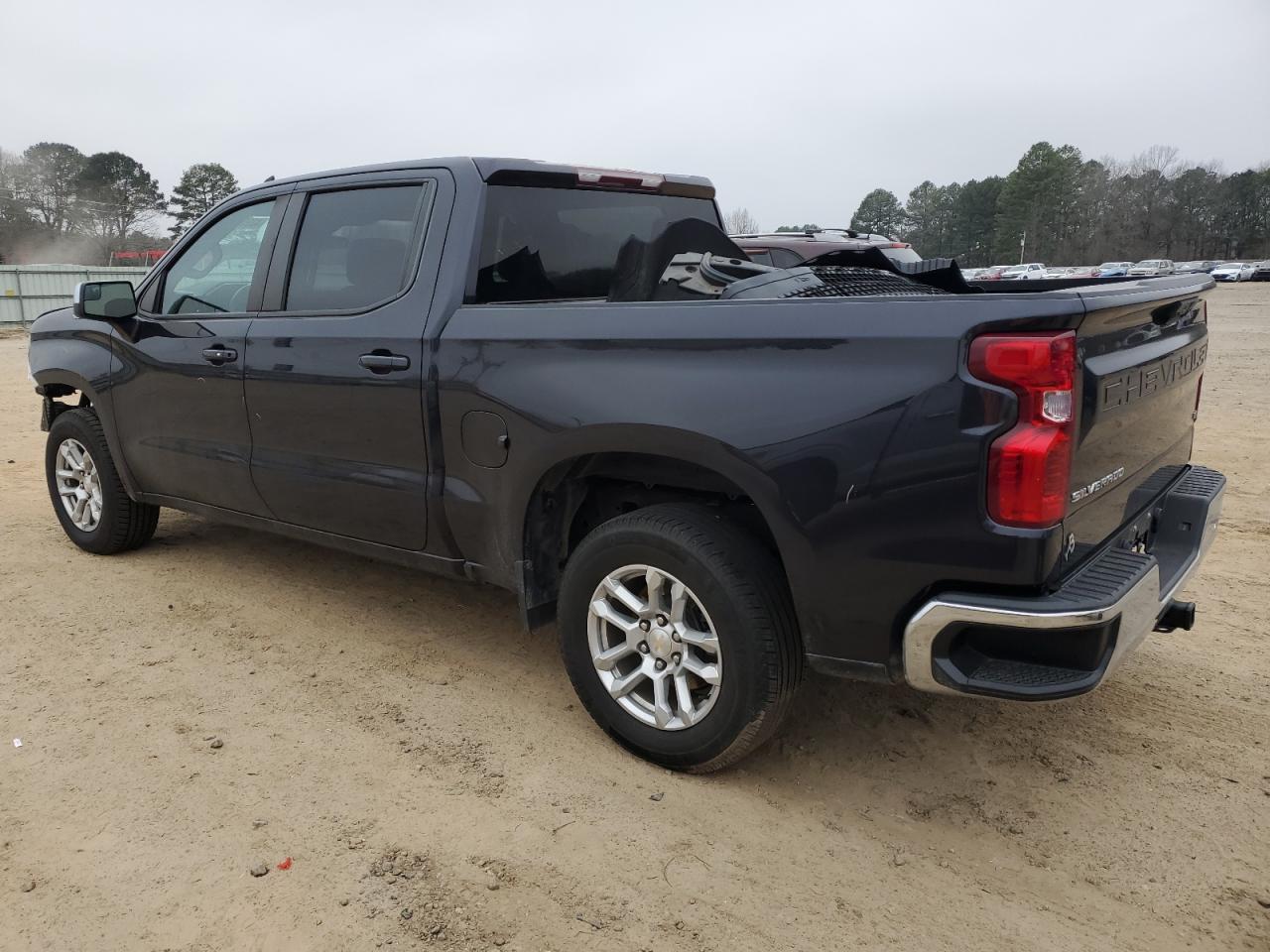 2022 Chevrolet Silverado VIN 3GCPACEKXNG597863 Copart auction photo, front end / minor dent/scratches damage thumbnail 2