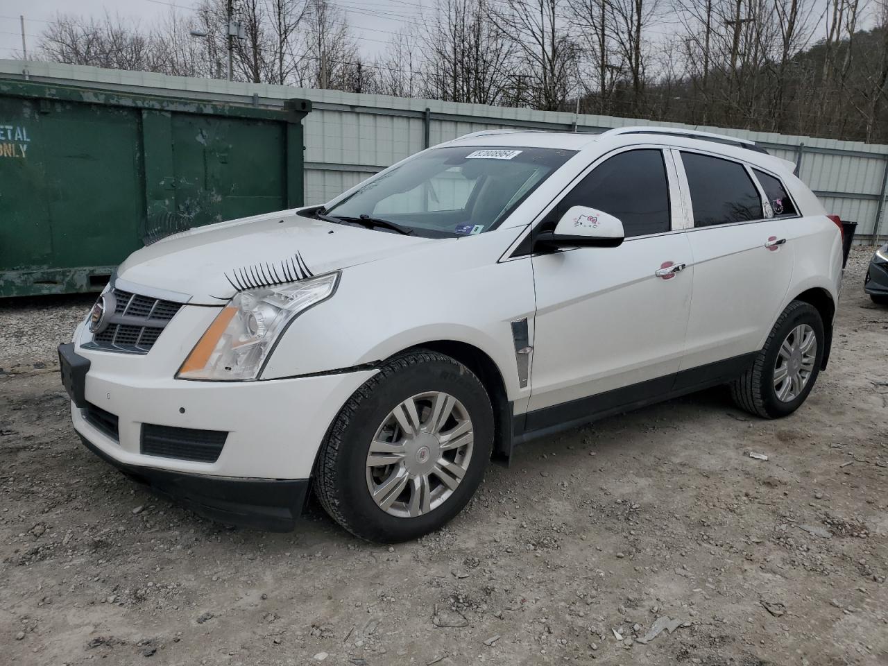 2012 Cadillac SRX VIN 3GYFNDE36CS602690