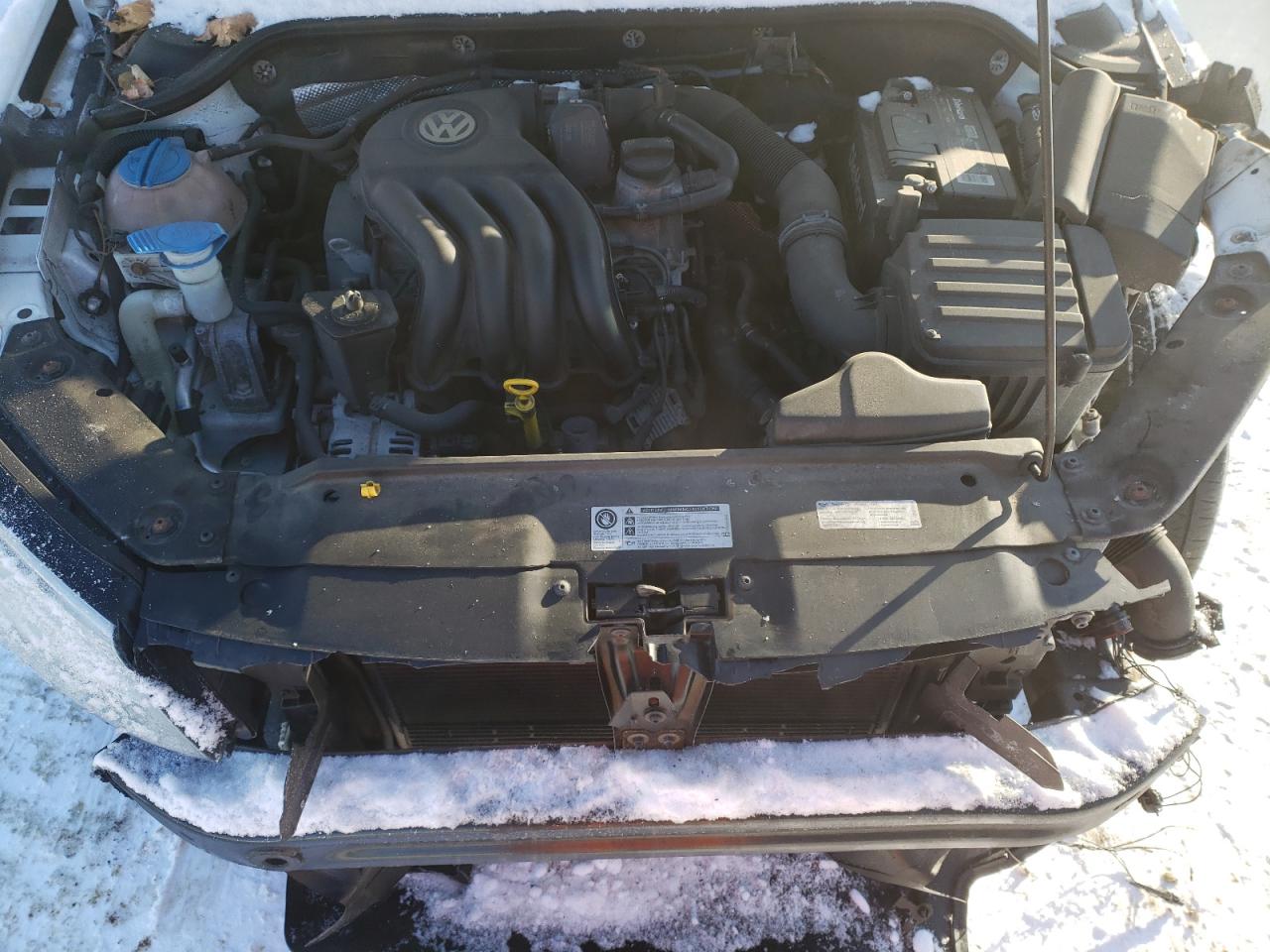 2014 Volkswagen Jetta VIN 3VW2K7AJ1EM311151 Copart auction photo, front end / rear end damage thumbnail 11