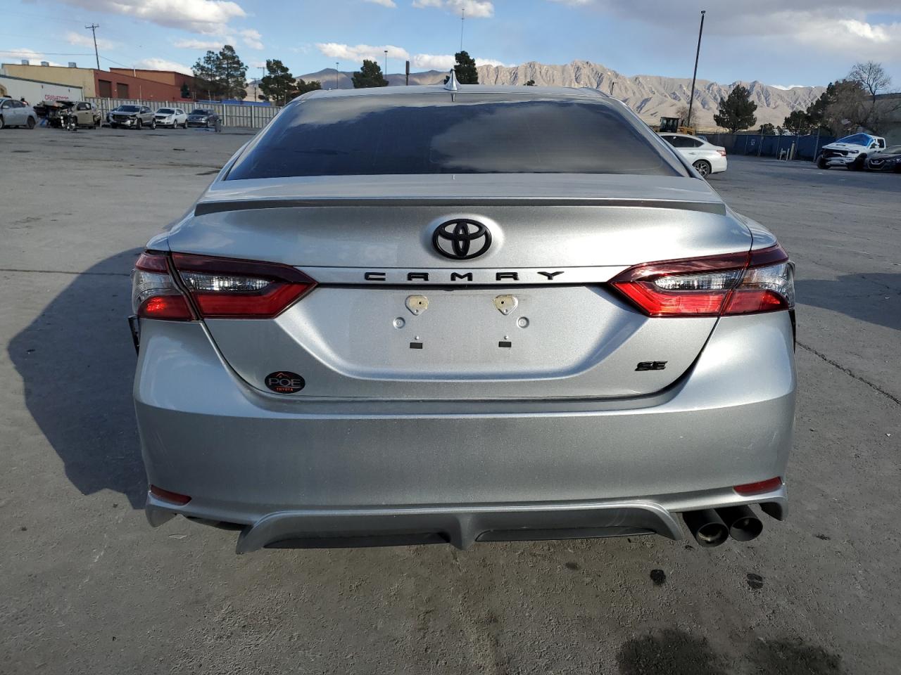 2023 Toyota Camry VIN 4T1G11AK5PU745861 Copart auction photo, front end / rear end damage thumbnail 6