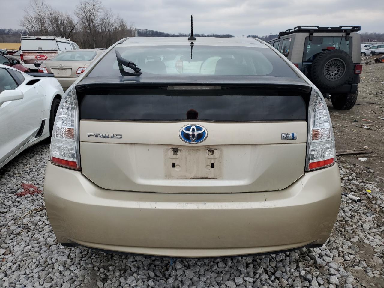 2011 Toyota Prius VIN JTDKN3DU4B0269288 Copart auction photo, all over damage thumbnail 6