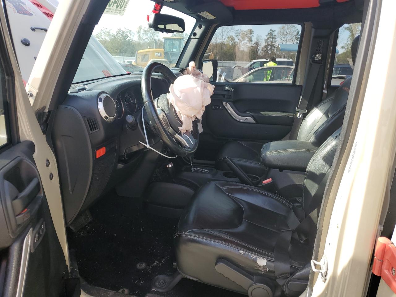 2017 Jeep Wrangler VIN 1C4BJWFG9HL586169 Copart auction photo, front end damage thumbnail 7