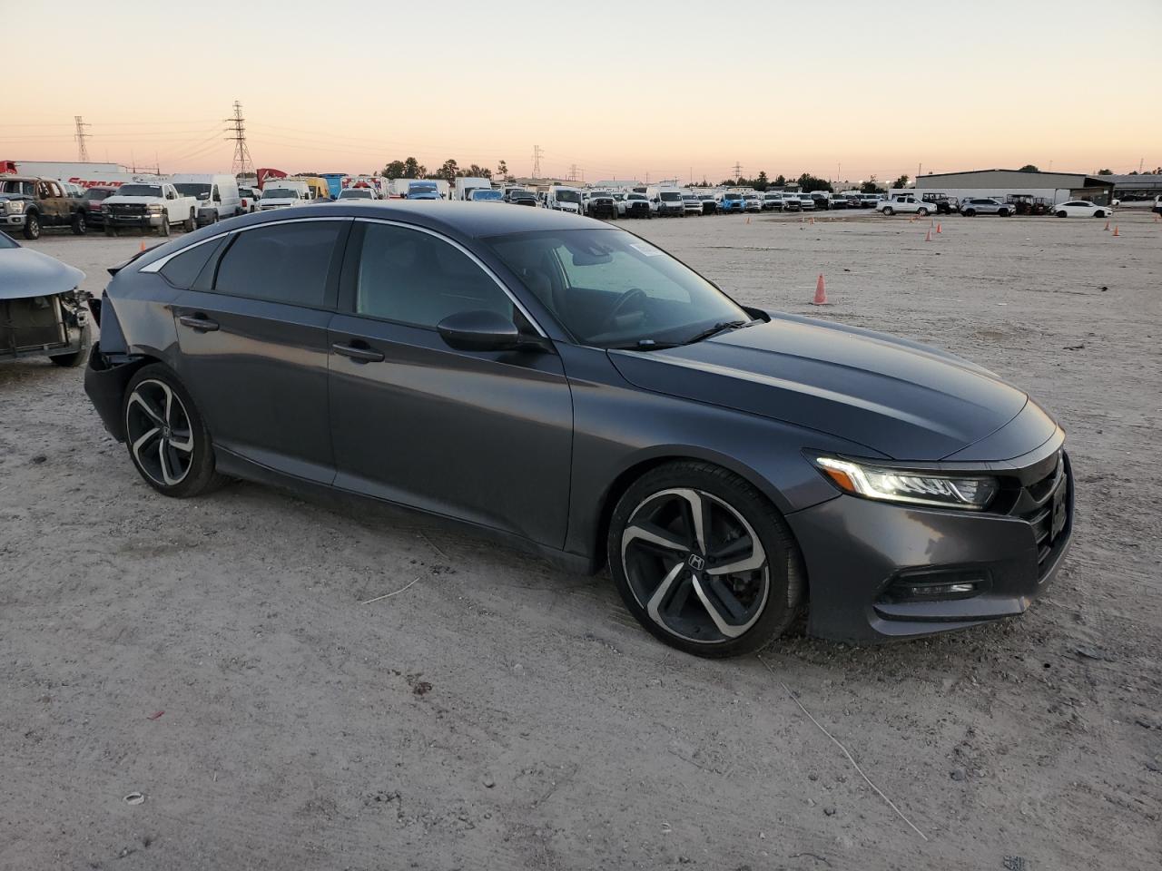 2019 Honda Accord VIN 1HGCV1F30KA048263 Copart auction photo, rear end / front end damage thumbnail 4