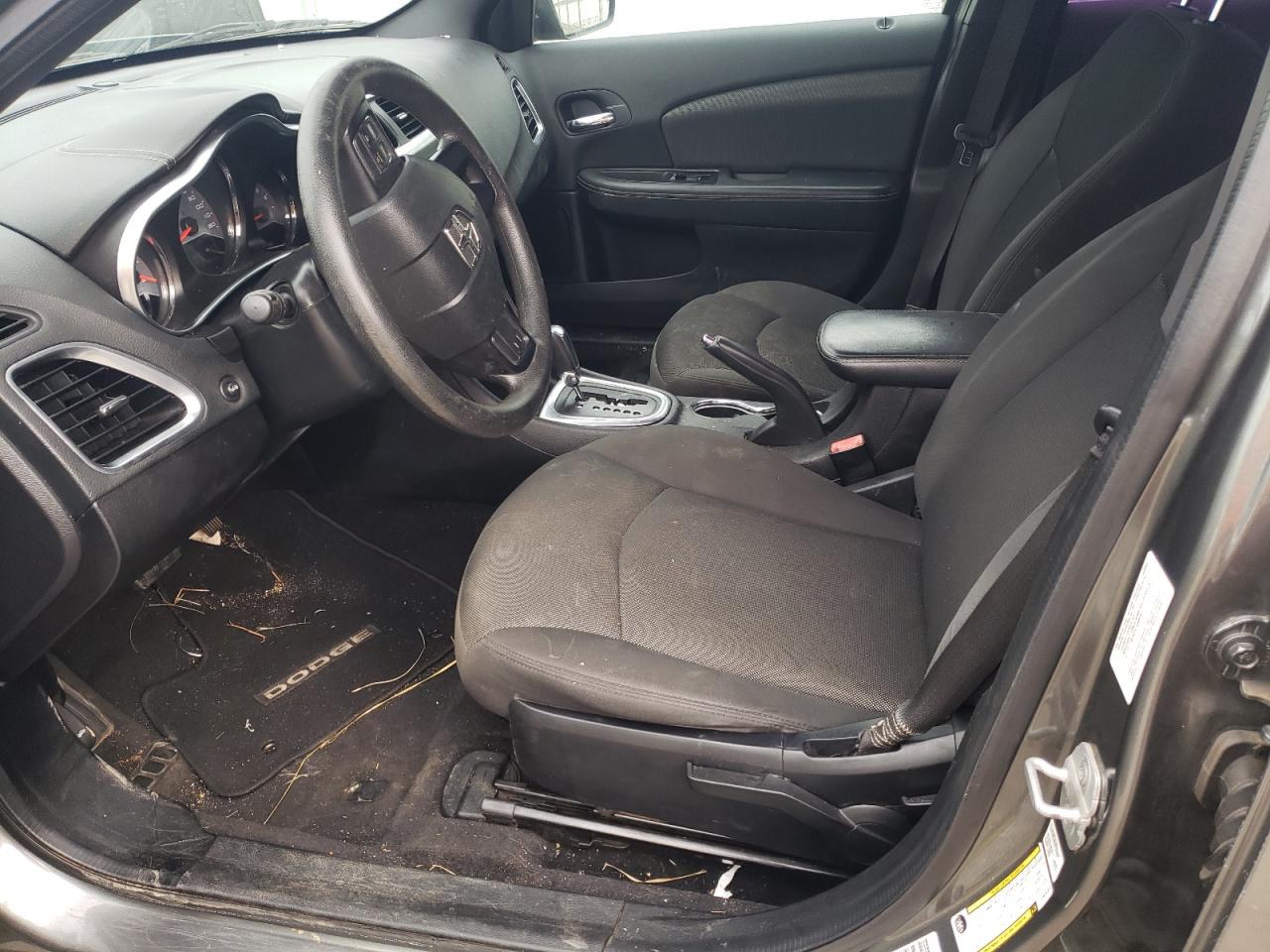 2013 Dodge Avenger VIN 1C3CDZAB2DN757372 Copart auction photo, front end damage thumbnail 7