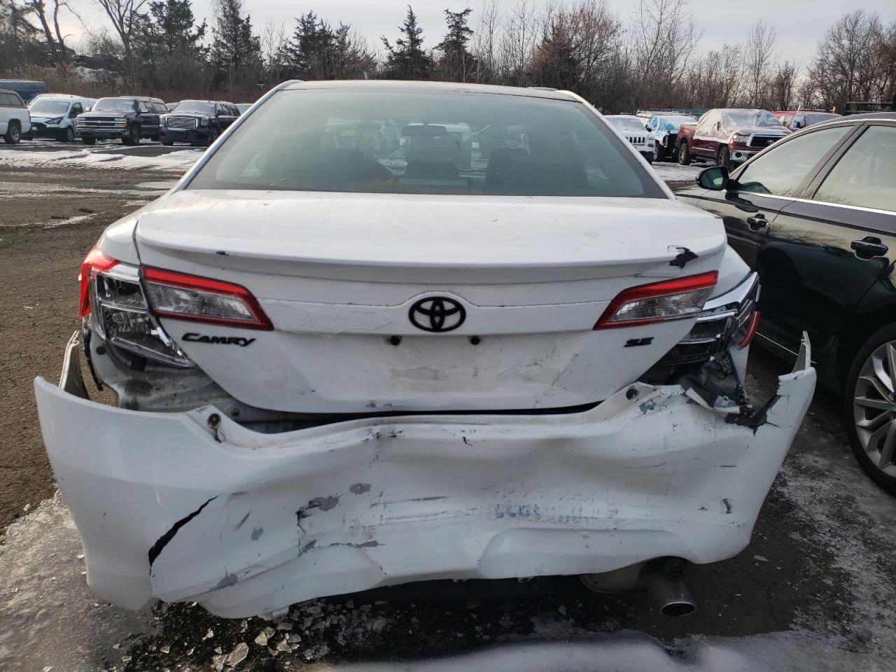2012 Toyota Camry VIN 4T1BF1FK1CU543761 Copart auction photo, all over damage thumbnail 6
