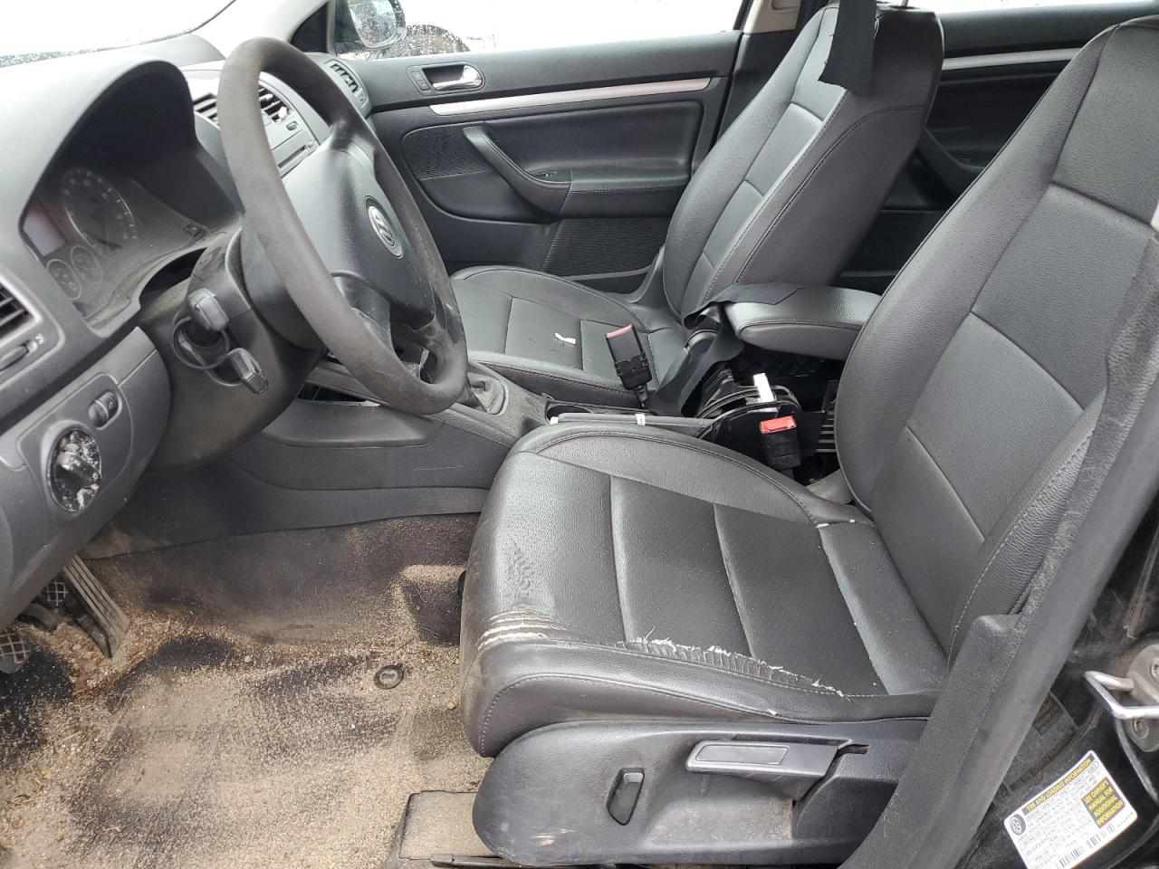 2005 Volkswagen Jetta VIN 3VWRT71K75M633717 Copart auction photo, front end damage thumbnail 7