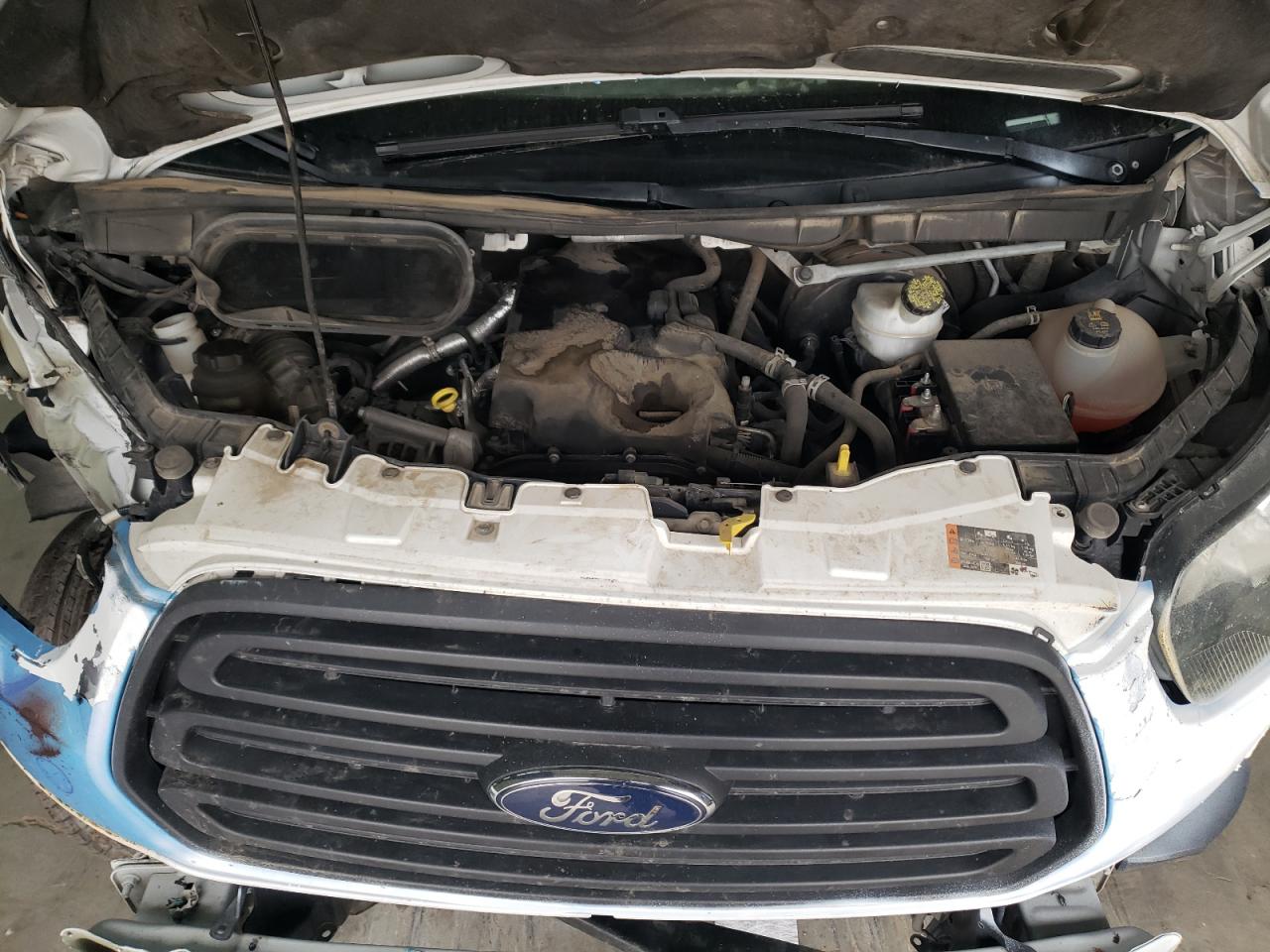 2016 Ford Transit VIN 1FTYR2DV1GKA49412 Copart auction photo, all over / undercarriage damage thumbnail 12