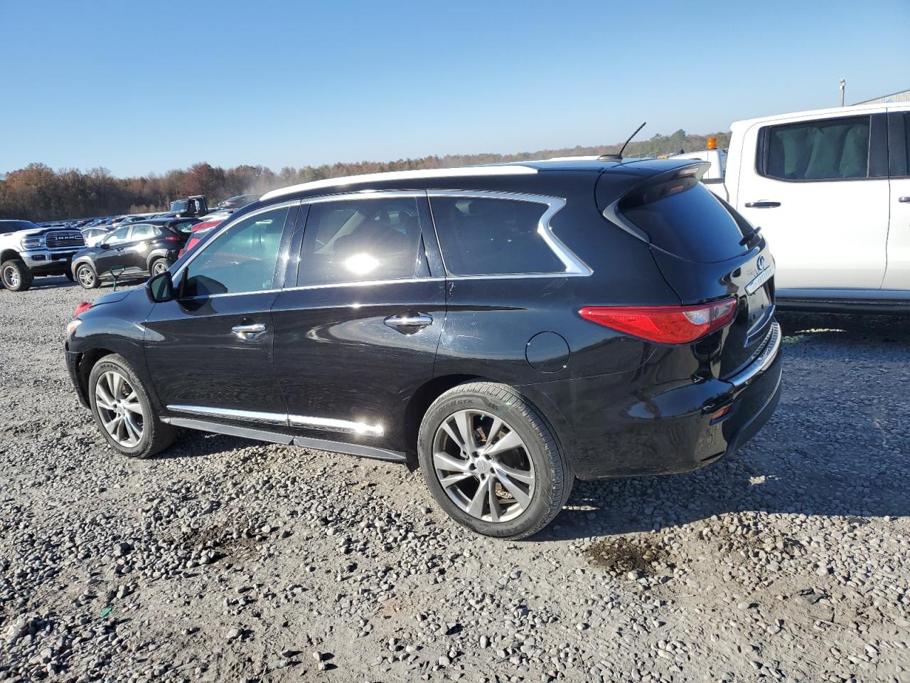 2013 Infiniti JX VIN 5N1AL0MN8DC326534 Copart auction photo, front end damage thumbnail 2