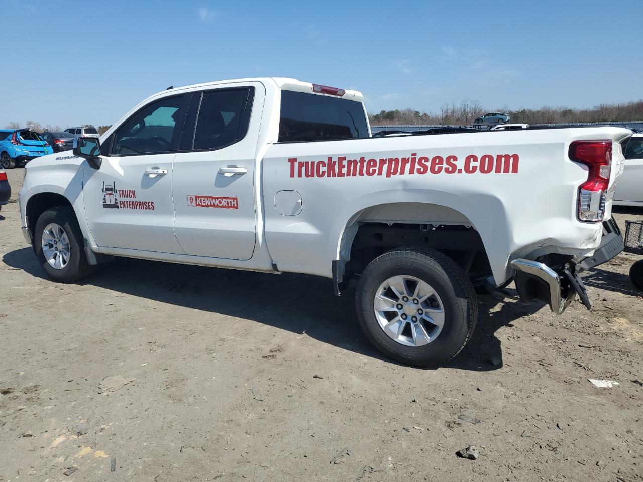 2023 Chevrolet Silverado VIN 1GCRACED0PZ135728 Copart auction photo, rear end damage thumbnail 2