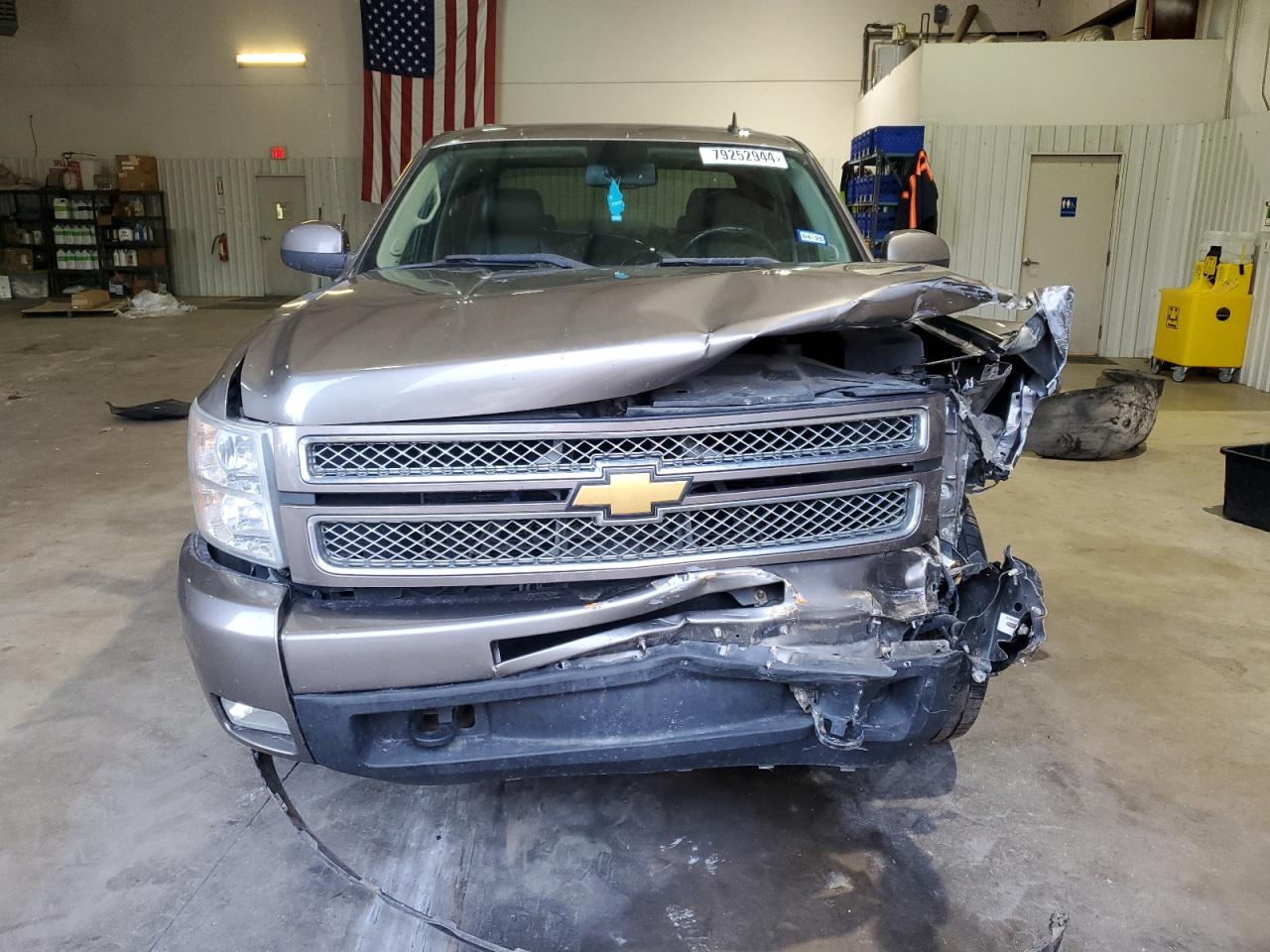 2012 Chevrolet Silverado VIN 3GCPKTE7XCG209651 Copart auction photo, front end / minor dent/scratches damage thumbnail 5