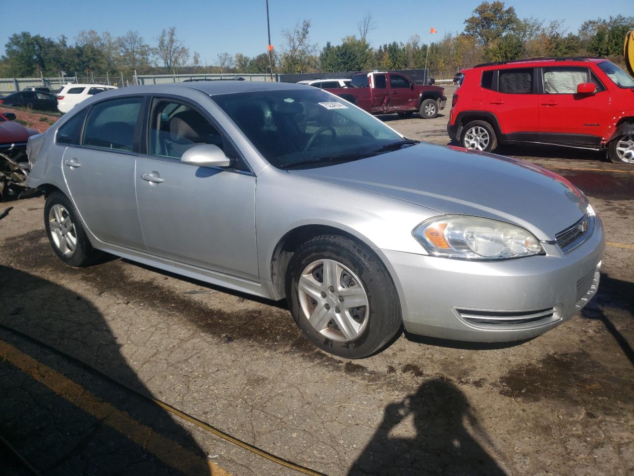 2010 Chevrolet Impala VIN 2G1WA5EK4A1142140 Copart auction photo, rear end damage thumbnail 4