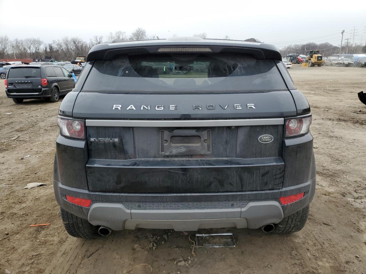 2014 Land Rover Range Rover VIN SALVR2BG0EH876604 Copart auction photo, front end / side damage thumbnail 6