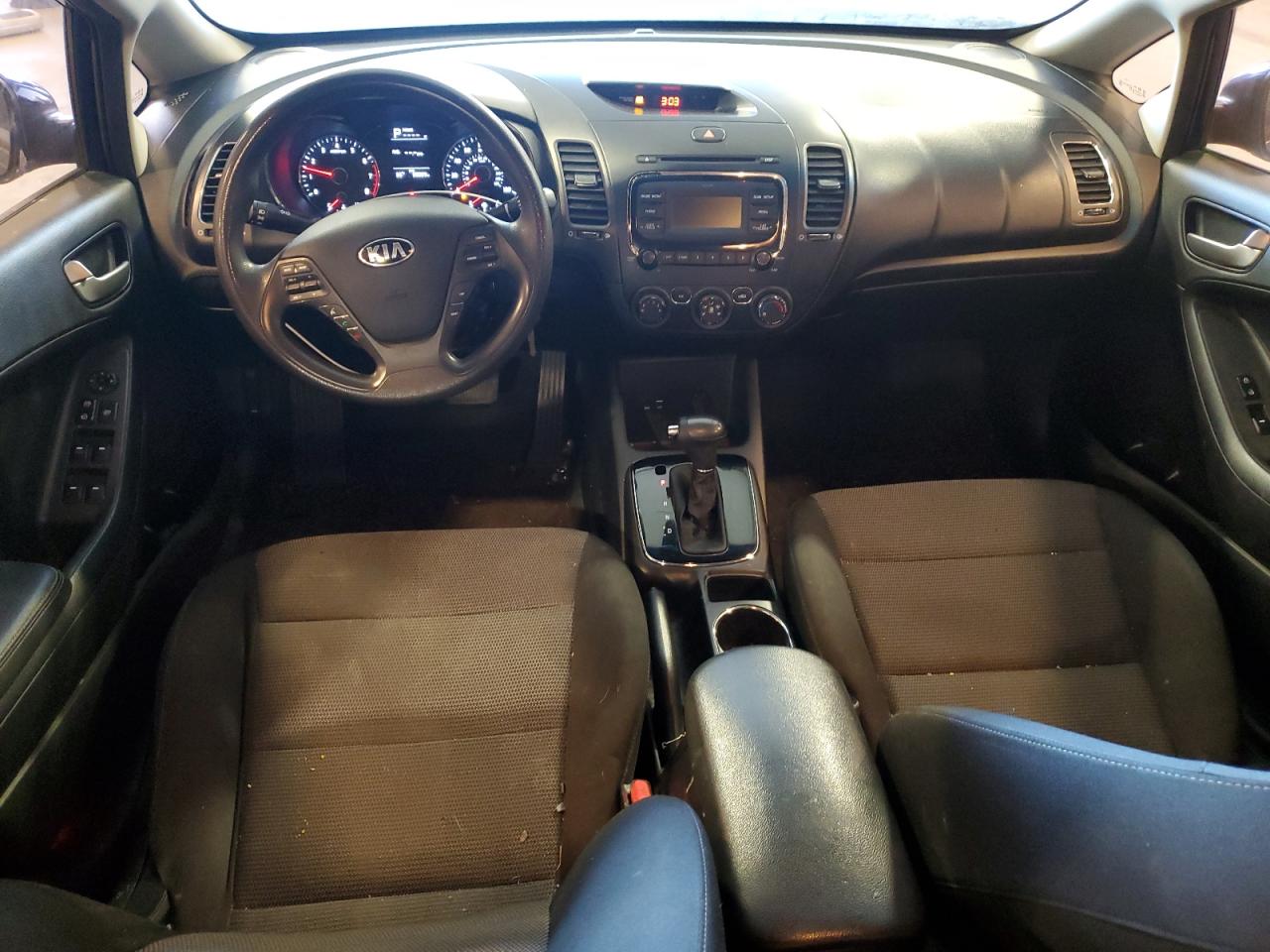 2018 KIA Forte VIN 3KPFK4A73JE183846 Copart auction photo, front end damage thumbnail 8