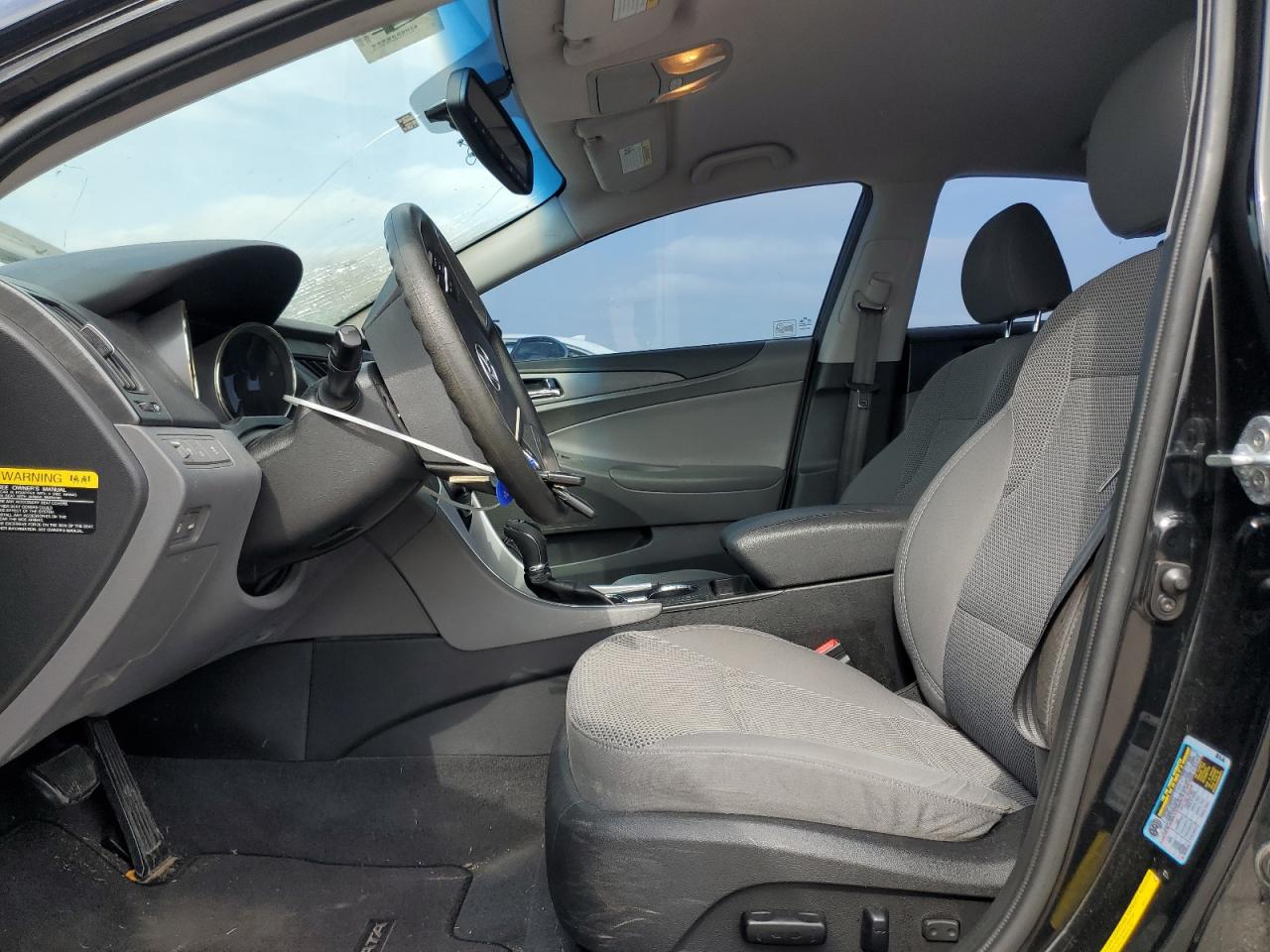 2013 Hyundai Sonata VIN 5NPEB4AC7DH640103 Copart auction photo, burn damage thumbnail 7