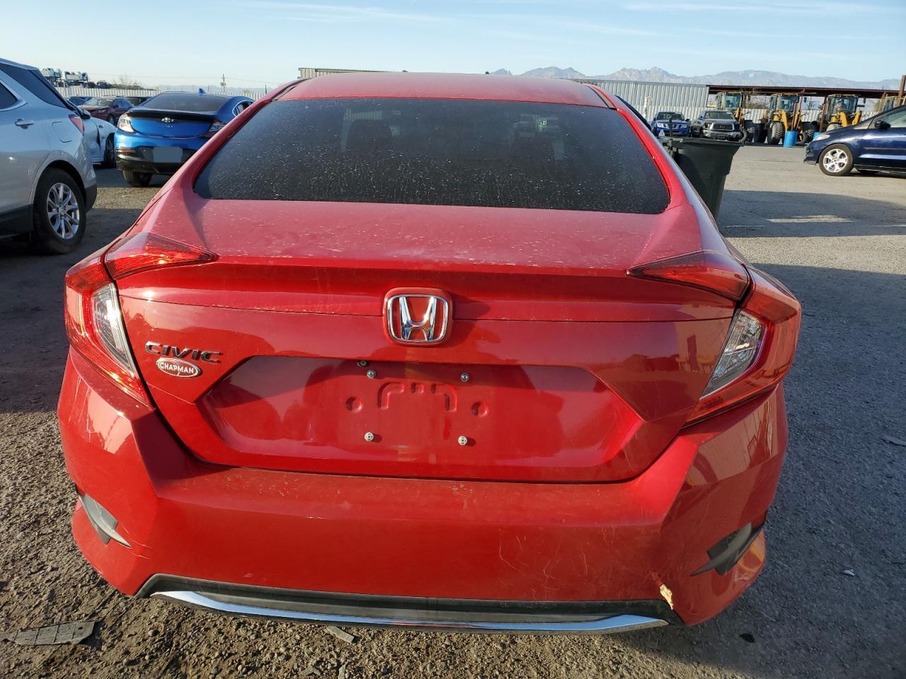 2020 Honda Civic VIN 2HGFC2F61LH580238 Copart auction photo, side / undercarriage damage thumbnail 6