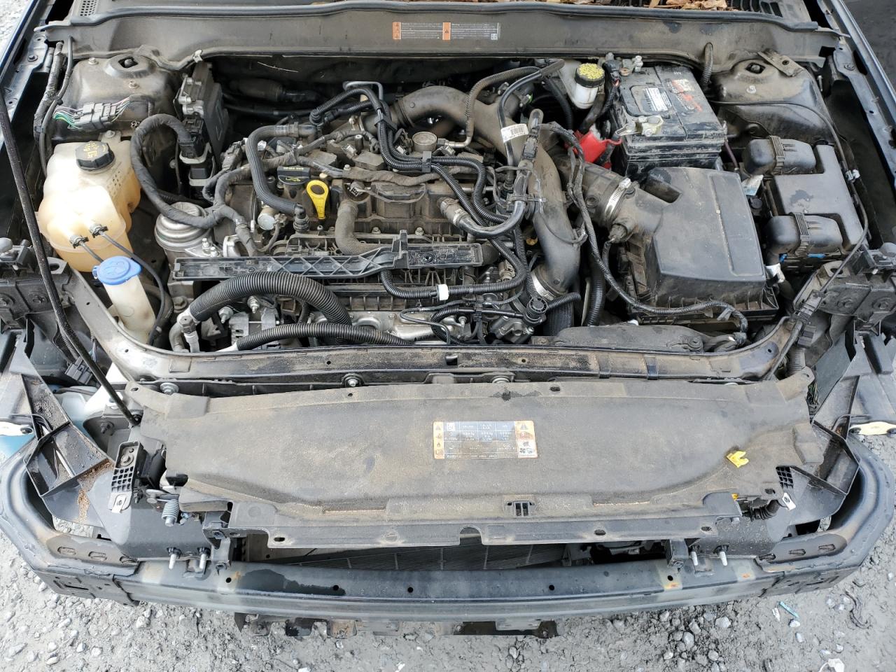 2019 Ford Fusion VIN 3FA6P0HD0KR245922 Copart auction photo, front end damage thumbnail 12
