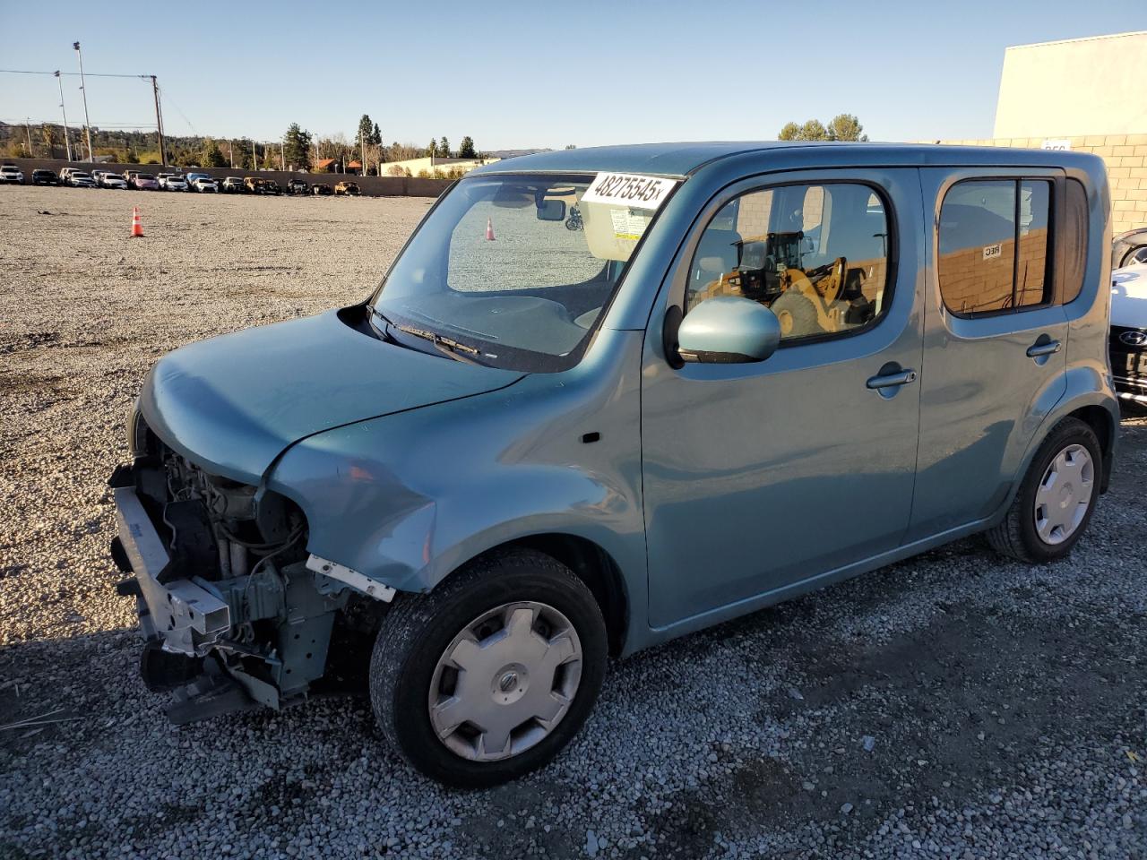 2011 Nissan Cube VIN JN8AZ2KR9BT203265 - Copart auction photo