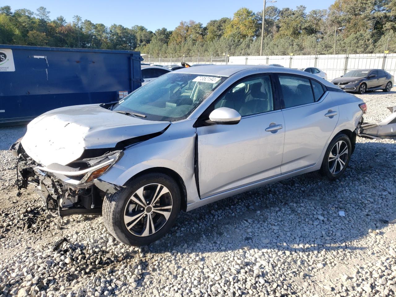 2021 Nissan Sentra VIN 3N1AB8CV0MY247280