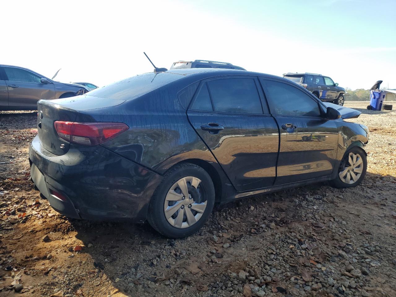 2020 KIA Rio VIN 3KPA24AD7LE362796 Copart auction photo, front end damage thumbnail 3