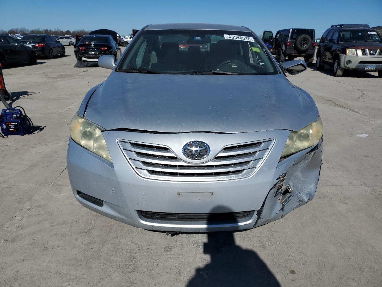 2007 Toyota Camry VIN 4T1BE46K67U564311 Copart auction photo, side / front end damage thumbnail 5