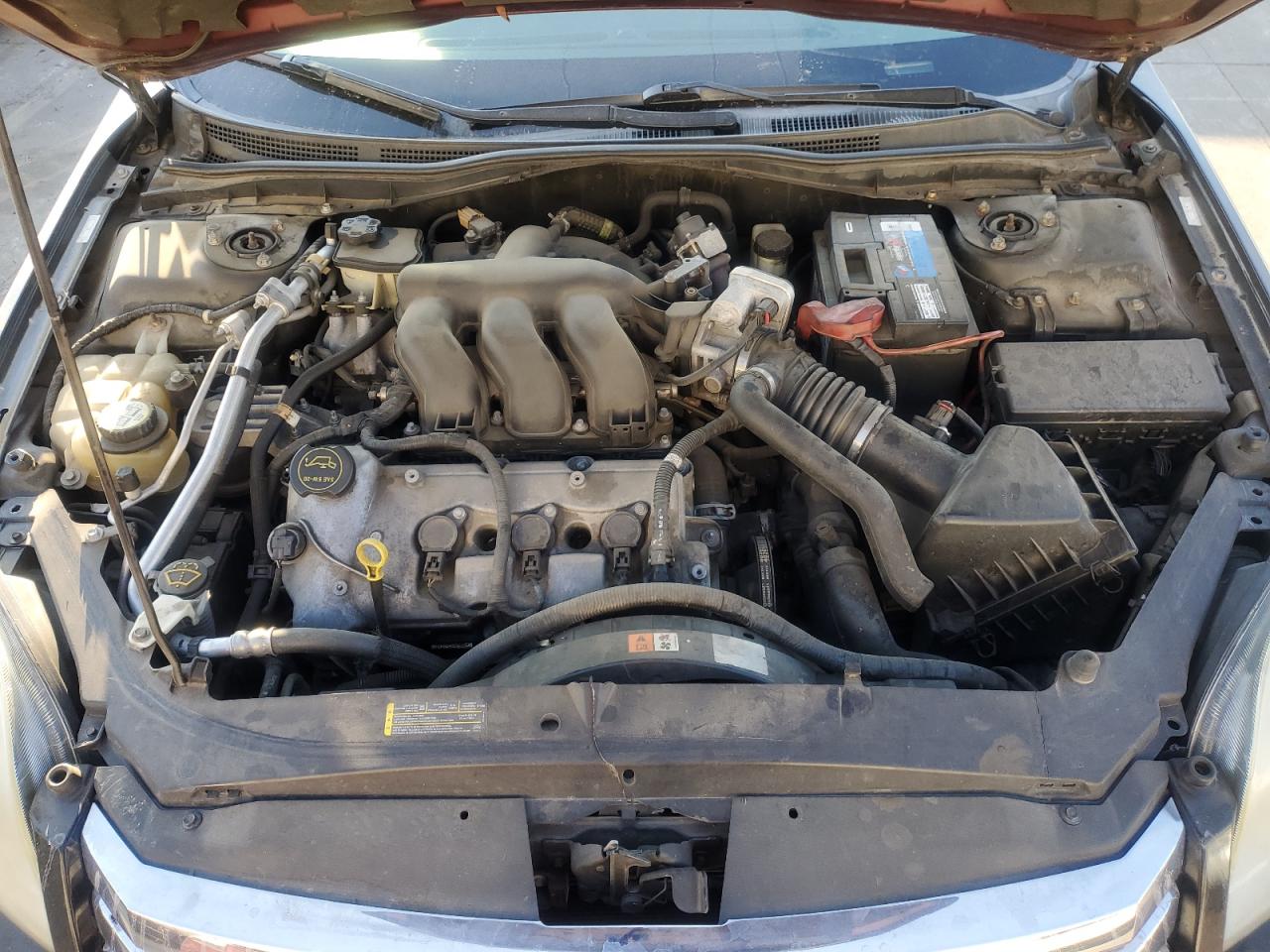 2009 Ford Fusion VIN 3FAHP08199R164085 Copart auction photo, rear end / side damage thumbnail 12