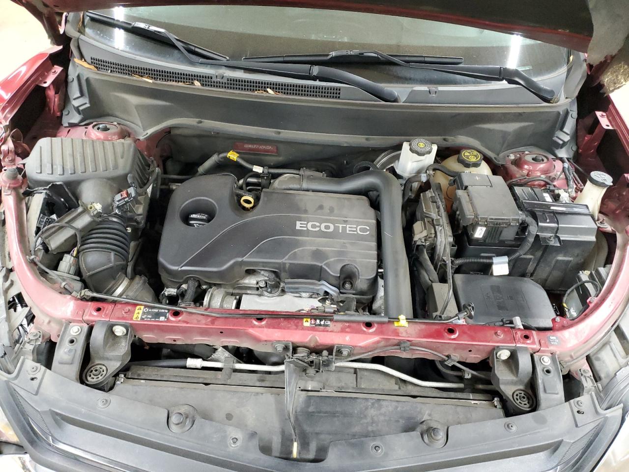 2018 Chevrolet Equinox VIN 2GNAXJEV1J6345239 Copart auction photo, front end / rear end damage thumbnail 12