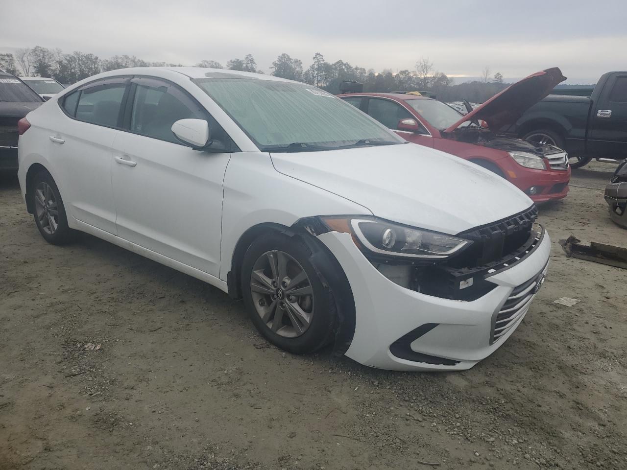 2018 Hyundai Elantra VIN 5NPD84LF3JH223462 Copart auction photo, front end damage thumbnail 4