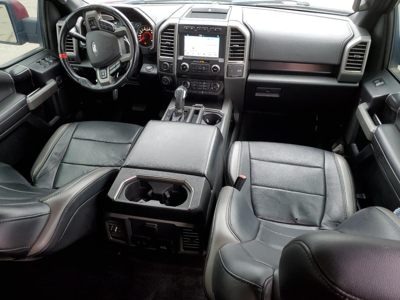 2018 Ford F-150 VIN 1FTFW1RG1JFB45853 Copart auction photo, front end / rear end damage thumbnail 8