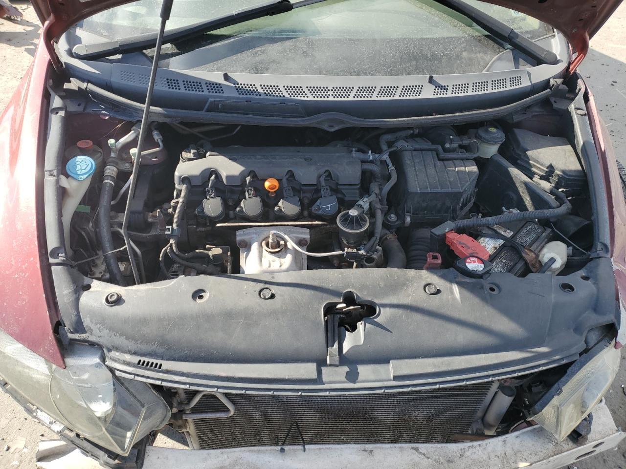 2007 Honda Civic VIN 2HGFA16547H500444 Copart auction photo, front end damage thumbnail 12