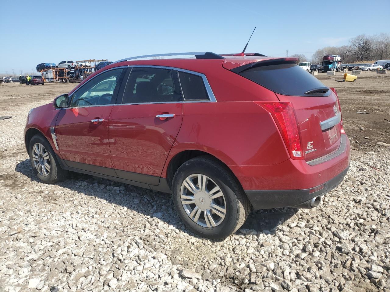 2011 Cadillac SRX VIN 3GYFNDEY2BS535385 Copart auction photo, front end damage thumbnail 2