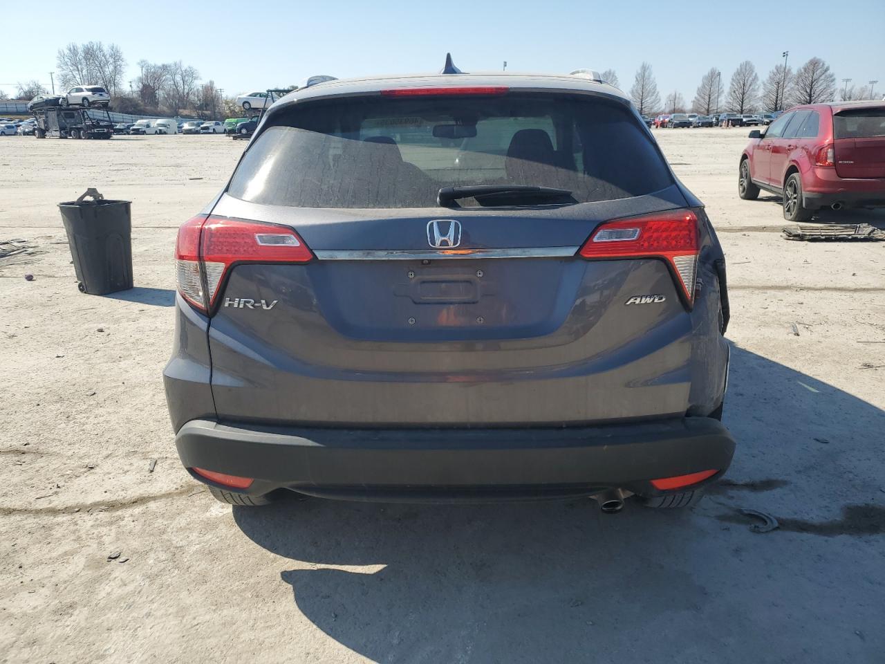 2019 Honda HR-V VIN 3CZRU6H75KM709145 Copart auction photo, stripped damage thumbnail 6