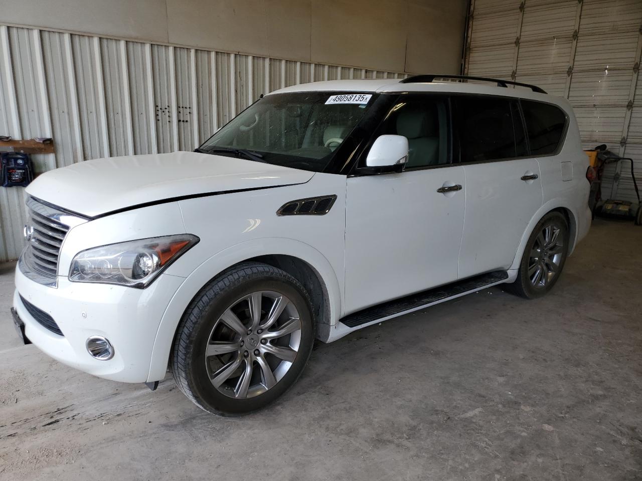 2013 Infiniti QX56 VIN JN8AZ2NF7D9550997 - Copart auction photo