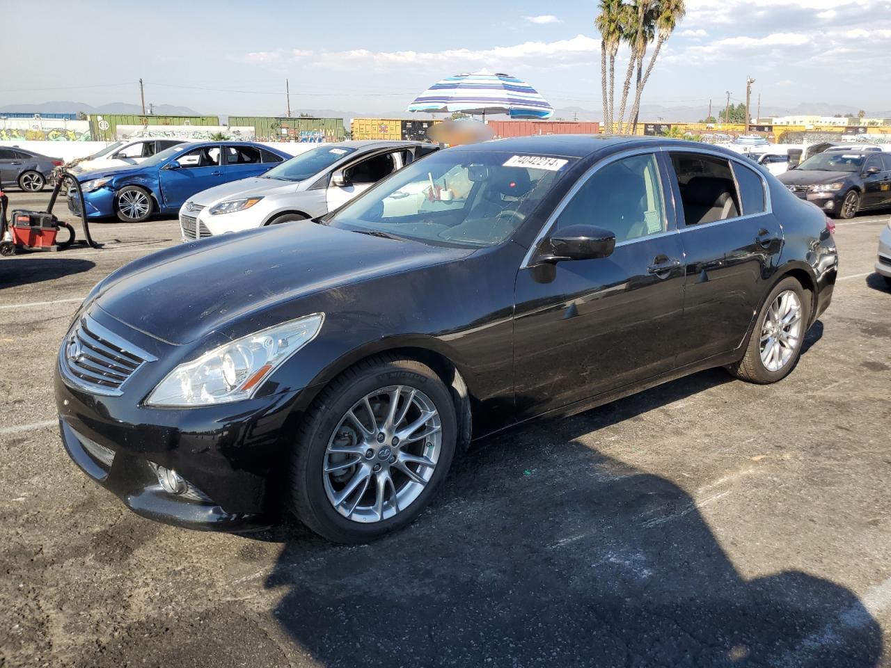 2011 Infiniti G VIN JN1CV6AP4BM504563