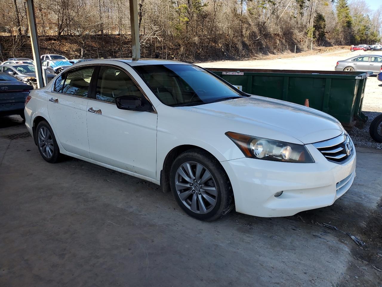 2011 Honda Accord VIN 1HGCP3F85BA023859 Copart auction photo, side damage thumbnail 4