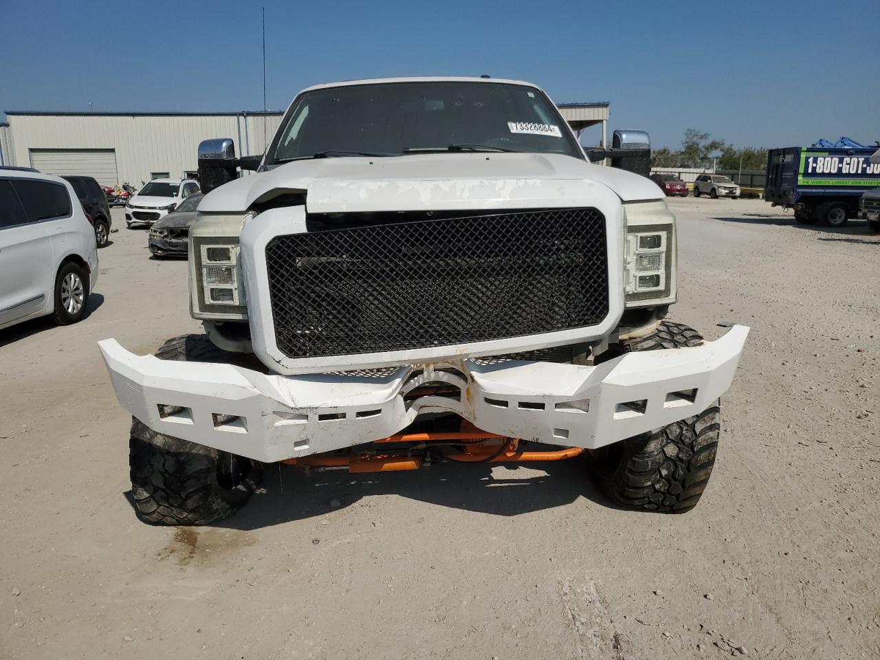 2012 Ford F250 VIN 1FT7W2BT7CEA69811 Copart auction photo, front end damage thumbnail 5