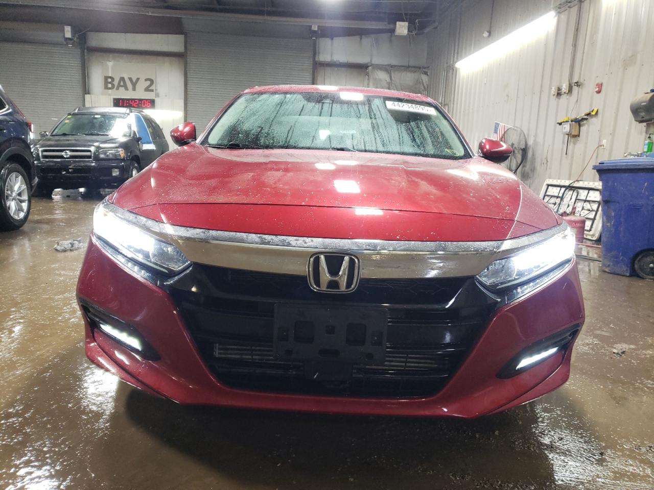 2018 Honda Accord VIN 1HGCV2F60JA014001 Copart auction photo, rear end / side damage thumbnail 5