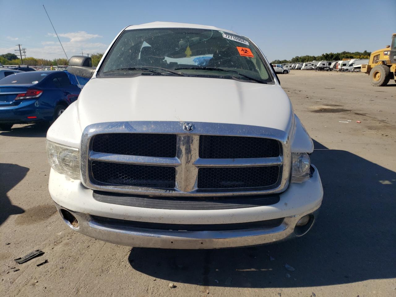 2005 Dodge RAM VIN 3D7KS28D95G723280 Copart auction photo, all over damage thumbnail 5