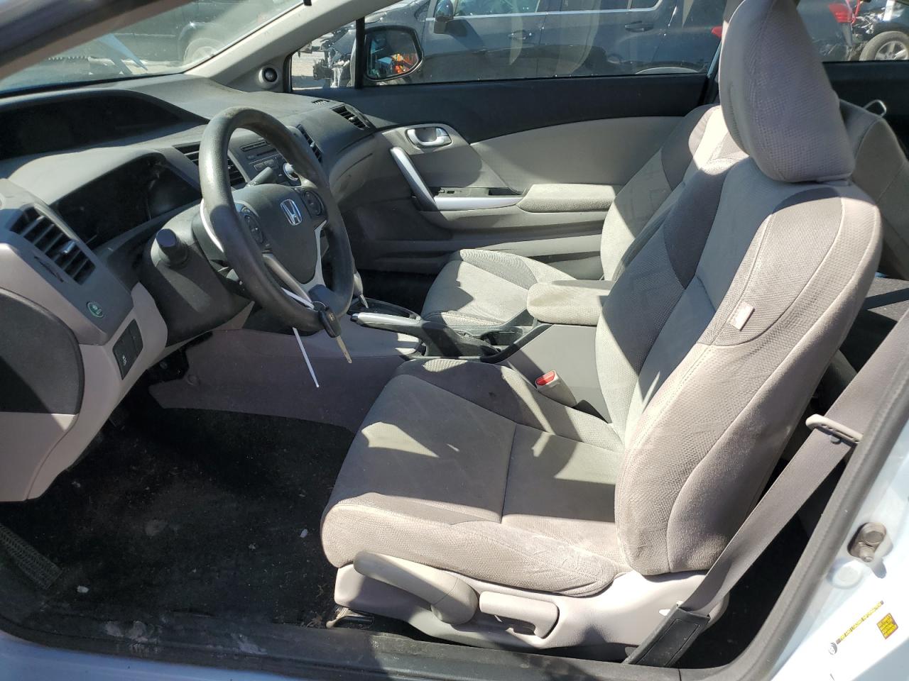 2012 Honda Civic VIN 2HGFG3B8XCH513381 Copart auction photo, rear end damage thumbnail 7