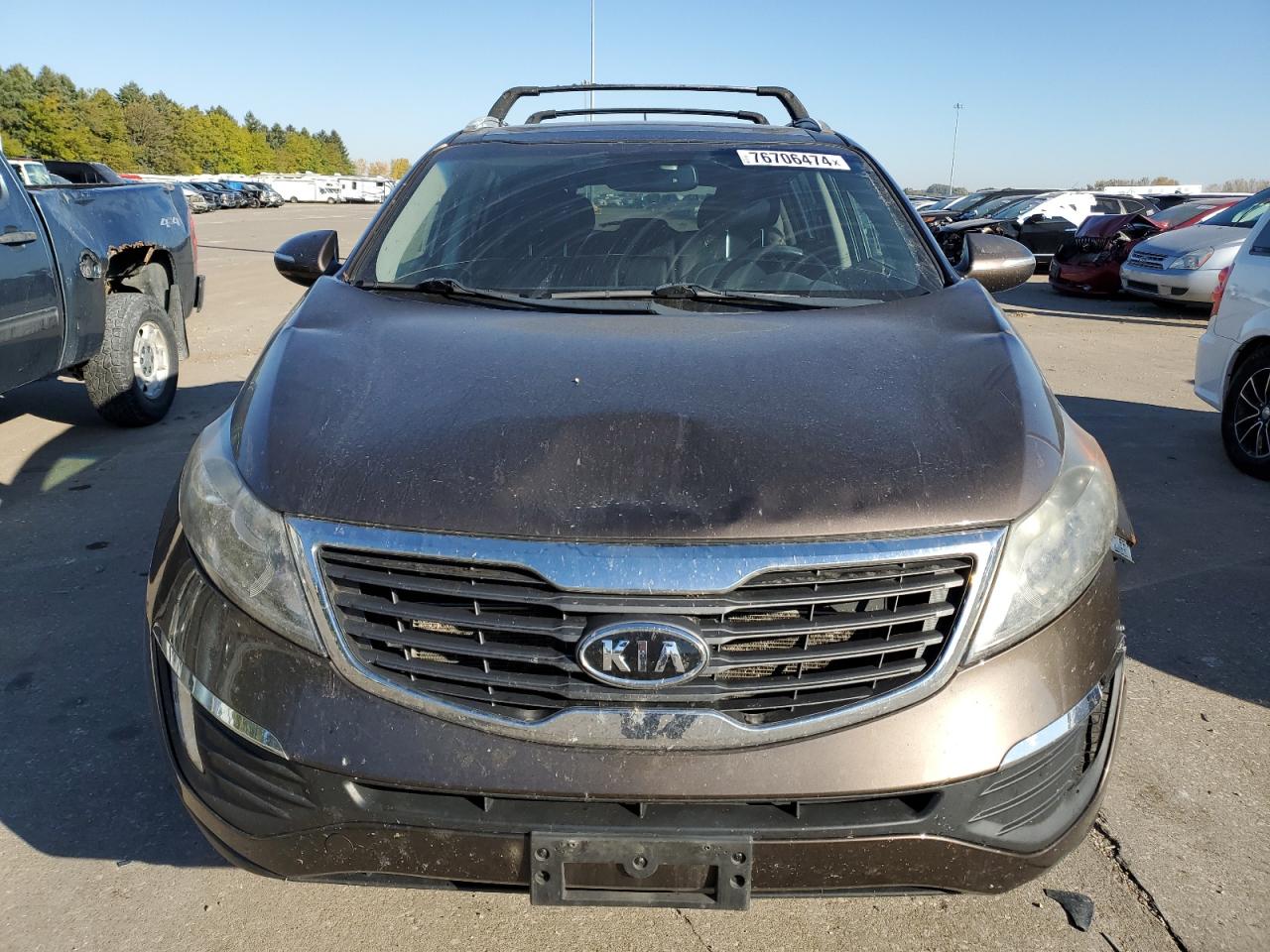 2012 KIA Sportage VIN KNDPC3A26C7347173 Copart auction photo, front end / mechanical damage thumbnail 5