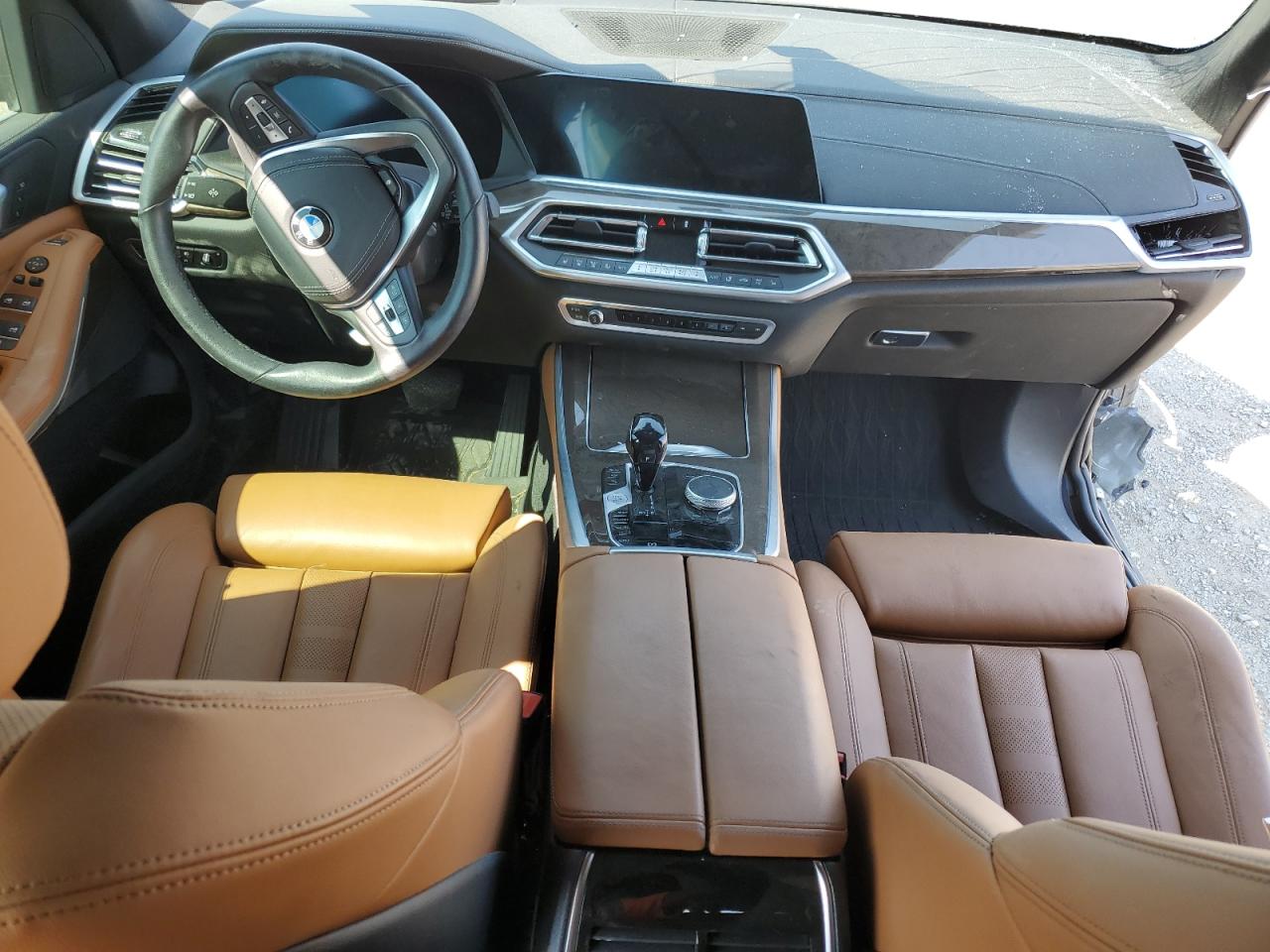 2022 BMW X5 VIN 5UXCR6C08N9J19109 Copart auction photo, side damage thumbnail 8